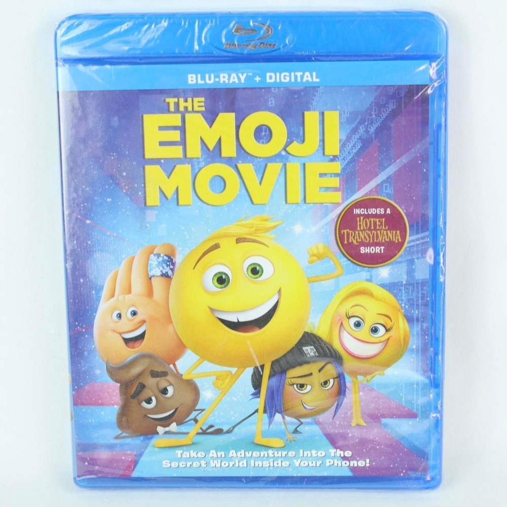 The Emoji Movie Blu-Ray DVD‎ Movie - NEW